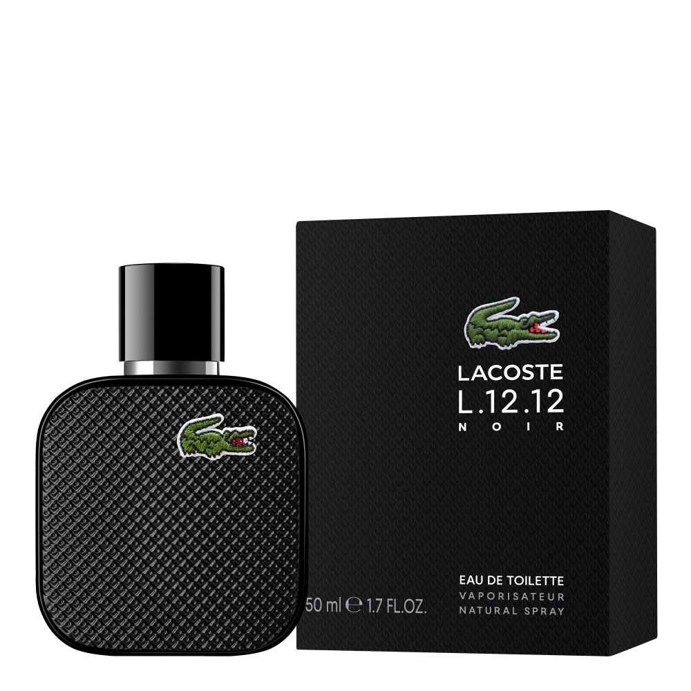 Туалетная вода LACOSTE L.12.12 Noir, 50 мл купить в Минске и РБ - КРАВТ