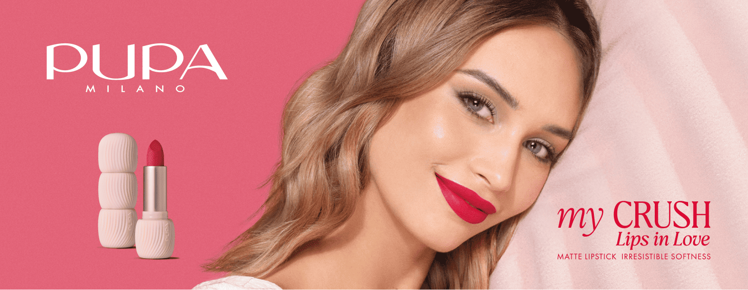 Pupa My Crush - слайдер главной страницы